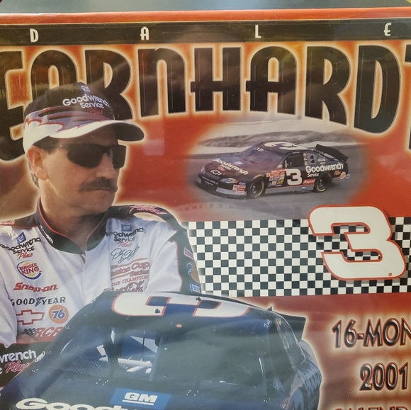 Dale Earnhardt The Intimidator 2001 Calendar NIP NASCAR - Picture 6 of 6